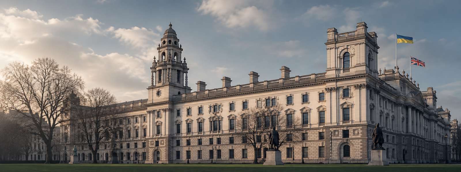 Institutional building exterior